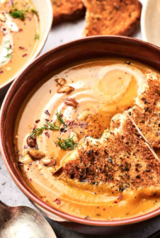 Butternut squash soup